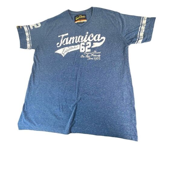 Surf Classics Jamaica Raglan Shirt Mens XL Classic Established '62 T-Shirt Gray - Picture 2 of 8